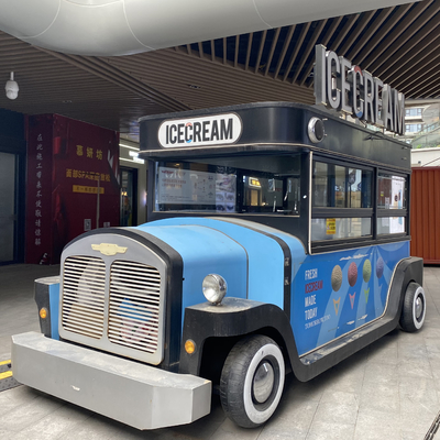 Automóvel Comercial Comercial Automóvel Elétrico Personalizado Carrinhos de Vendedores Hot Dog Caminhão Móvel de Alimentos 4 rodas