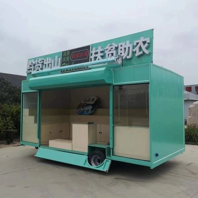 Eletrodomésticos Móveis Roupas Sapatos Chapéus Escarpas Van Truck Trailer Boutique Cart 2023 Outlet