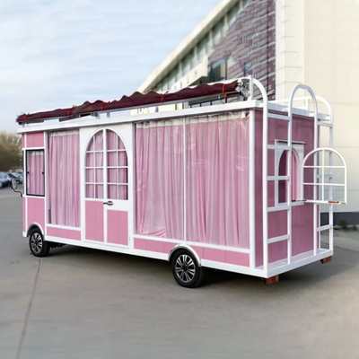 2023 elétrico móvel cabeleireiro barbeiro cômoda van caminhão reboque boutique carrinho