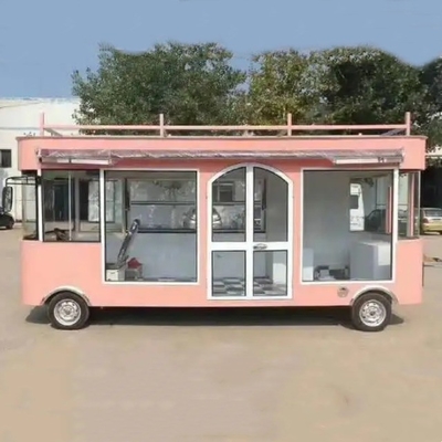2023 elétrico móvel cabeleireiro barbeiro cômoda van caminhão reboque boutique carrinho