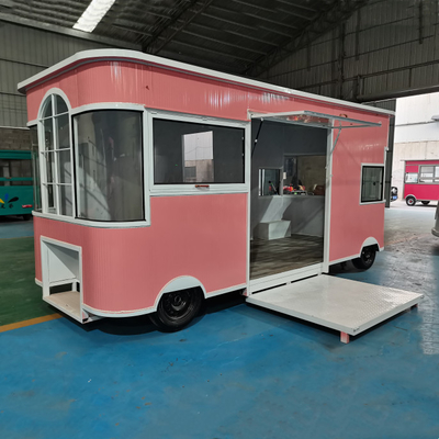 2023 Electric Mobile Haircut Salon Barber Shop Dresser Van Truck Trailer Boutique Cart