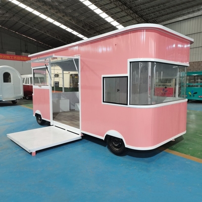 2023 Electric Mobile Haircut Salon Barber Shop Dresser Van Truck Trailer Boutique Cart