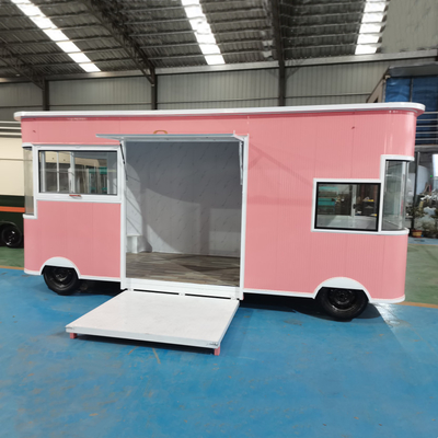 2023 Electric Mobile Haircut Salon Barber Shop Dresser Van Truck Trailer Boutique Cart