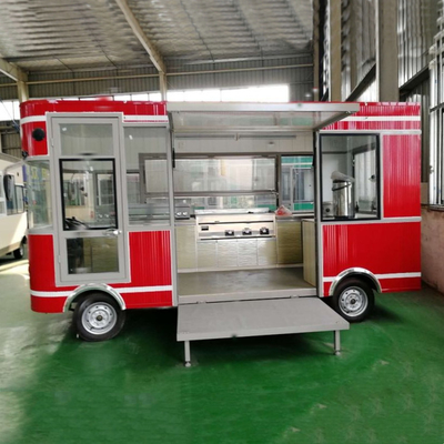 2023 Electric Mobile Haircut Salon Barber Shop Dresser Van Truck Trailer Boutique Cart