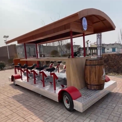 Caminhão de fast food elétrico móvel multiuso com equipamento interno