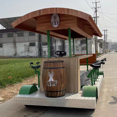 Caminhão de fast food elétrico móvel multiuso com equipamento interno