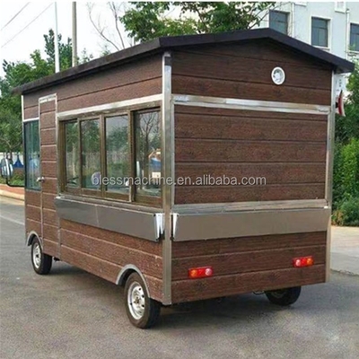 110v/220v Voltage Electric Food Truck para Vários Street Food Custom Design