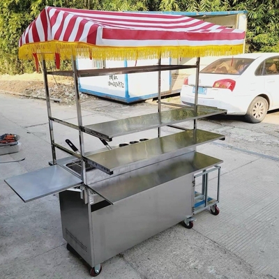 110v/220v Caminhão móvel de aço inoxidável para 2023