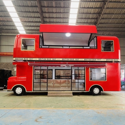 Estados Unidos Full Kitchen Outdoor Food Truck com design conveniente e 2024 ano