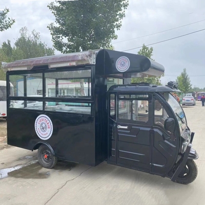 Commodity Retail Multipurpose Mobile Electric Tricycle para lanches e bebidas em 2022