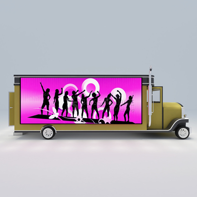 2022 Electric Mobile T-show Roupa Maquiagem Modelagem Van Truck Trailer para Outlet
