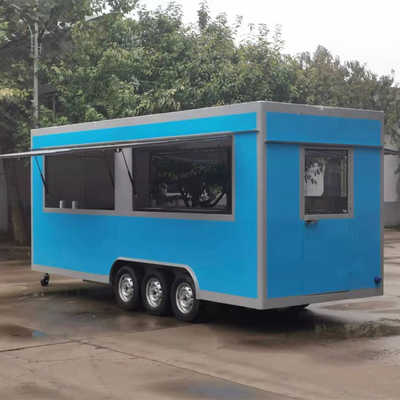 Casa móvel convenientemente equipada Cottage Food Snack Trailer Remolque com banheiro e cama