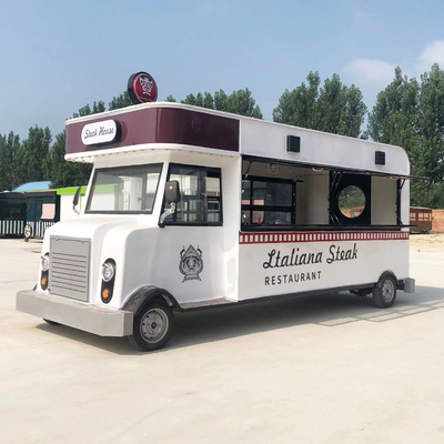 110v/220v Elétrico Rodoviário Caminho Fast Food Snack Catering Van Truck Trailer Kiosk Carro