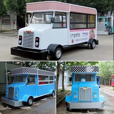 110v/220v Elétrico Rodoviário Caminho Fast Food Snack Catering Van Truck Trailer Kiosk Carro