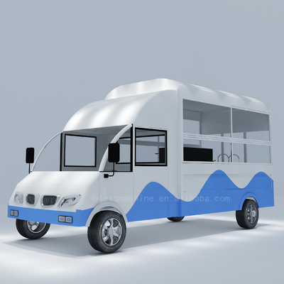 A mais prática fast food snack catering elétrico caminhão móvel para produtos lácteos