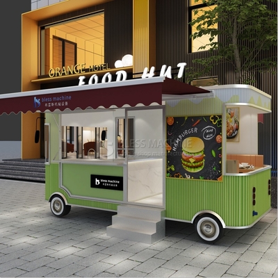 Recreação Equipamento de fast food Eletricidade Móvel Snack Bebidas Catering Van Truck Trailer Kiosk Carro