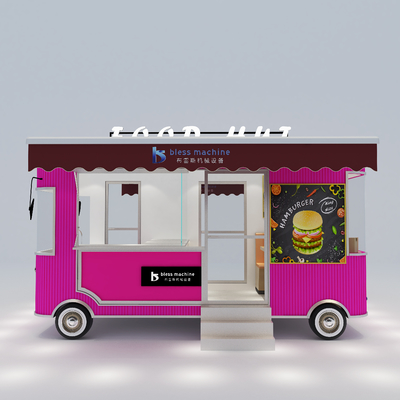 85 km/h Função de máquinas lazer fast food equipamento de catering móvel van trailer
