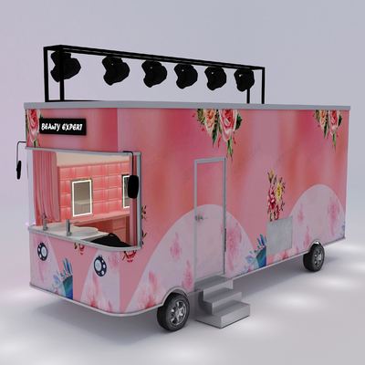 Outlet Electric Mobile T-show Roupa Calçado Saco Chapeuzinho Maquiagem Modelagem Van Truck Trailer