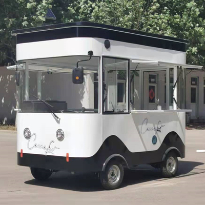 Multipurpose Electric Mobile Fast Food Snack Beverage Catering Van Truck Carrinho de quiosque