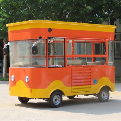 Multipurpose Electric Mobile Fast Food Snack Beverage Catering Van Truck Carrinho de quiosque