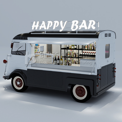 Fonte de alimentação externa Elétrica Móvel Bar de Bebidas Vinho Cocktail Van Carrinho de Trailers