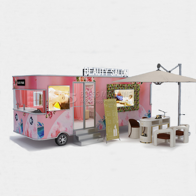 Salão de beleza Elétrico Móvel Cosmetologia Cuidados da pele SPA Van Truck Trailer 2022 Outlet