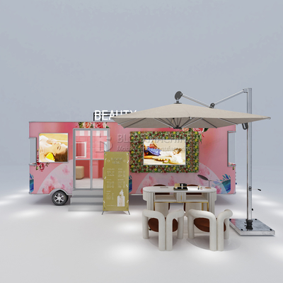 Salão de beleza Elétrico Móvel Cosmetologia Cuidados da pele SPA Van Truck Trailer 2022 Outlet