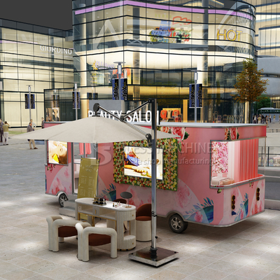 Salão de beleza Elétrico Móvel Cosmetologia Cuidados da pele SPA Van Truck Trailer 2022 Outlet