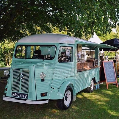 4 Rodas Elétricas Vans móveis para alimentação rápida multiuso Snack Catering Bebidas Café