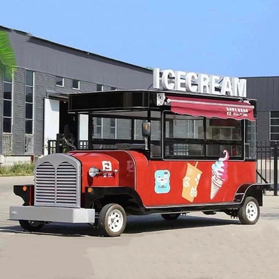Customizado 2022 Sorvete Multifuntcional Bebida Fria Café Leite Chá Trailer Van