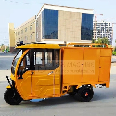 2022 Automóvel elétrico móvel Lavar Triciclo Pedicab Três rodas com garantia de comércio