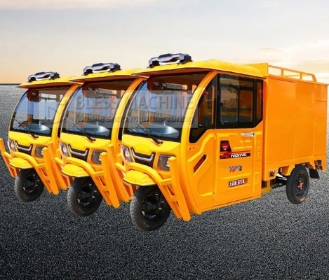 2022 Automóvel elétrico móvel Lavar Triciclo Pedicab Três rodas com garantia de comércio