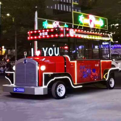 2023 Cosméticos Elétricos Móveis Personalizados Produto de Maquiagem Cuidados da Pele Carrinho Boutique Trailer