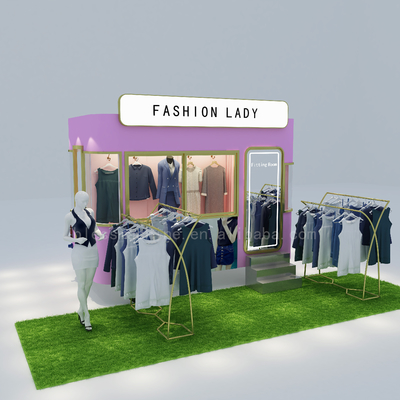 Loja móvel comercial 2022 Eletrônica Dama de Moda Jura Caminhão de roupas para vendas de roupas