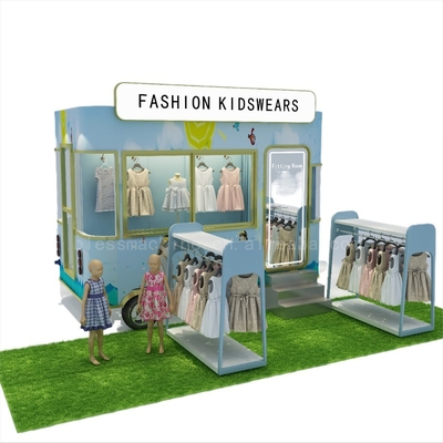 2022 Eletrônico Móvel Moda Caminhão de Roupas Infantil para Vendas de Roupas Prático