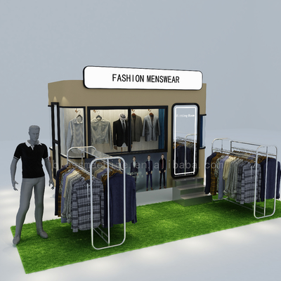 Fornecimento direto Carrinho móvel elétrico para calçados de rua ao ar livre Roupas masculinas de moda