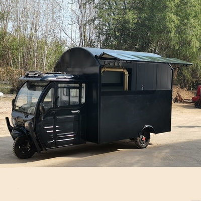 2023 Multipurpose Mobile Electric Fast Food Snack Tricycle Pedicab e Alimentado por Bateria