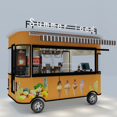 1000 kg de sorvete eléctrico móvel bebida fria café chá leiteiro caminhão para verão gelado