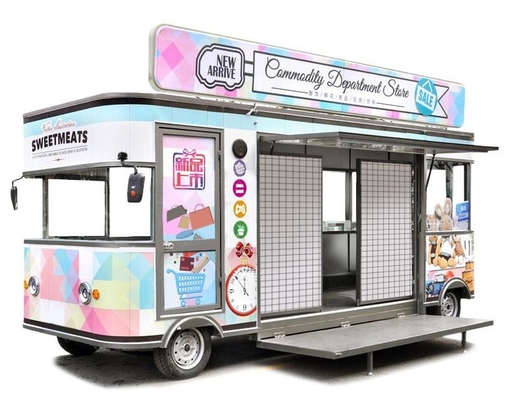 Fonte de alimentação Bateria Super Nice Mobile Commercial Trailer para Ganhar Dinheiro Fácil