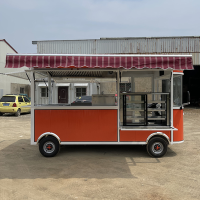 Eletrodoméstico Mobile Bridecake bolo de aniversário sobremesa pastelaria hambúrguer sanduíche cachorro quente camião carro de reboque