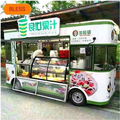 Carrinho de comida elétrico com 3500w de potência e tamanho personalizável de 3200 * 1600 * 2350mm