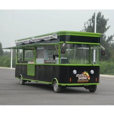Máquina de processamento de alimentos de super desempenho automóvel móvel de refeição automóvel de lanche com baixo investimento