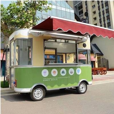 Máquina de processamento de alimentos de super desempenho automóvel móvel de refeição automóvel de lanche com baixo investimento