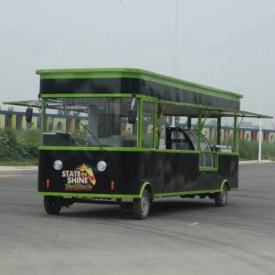 Carrinho de comida elétrico com 3500w de potência e tamanho personalizável de 3200 * 1600 * 2350mm