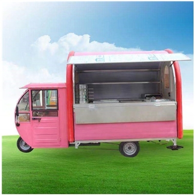 Outdoor Street Donut Fast Food Caminhão de comida móvel Trailer de caminhão com sistema elétrico