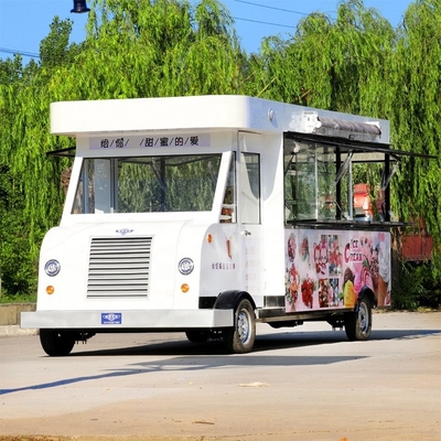 Caminhão de comida O estande móvel perfeito para o café da manhã e vendas de fast food em locais cênicos