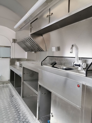 Caminhão elétrico multifuncional de quatro rodas para bebidas frias Chá de leite e sorvete