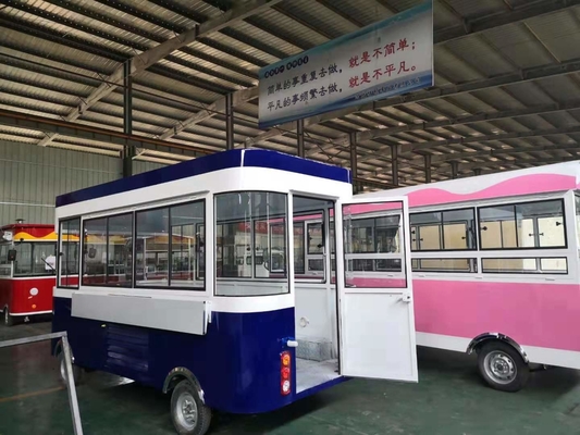 Reboque de carrinho de comida chinês com energia elétrica