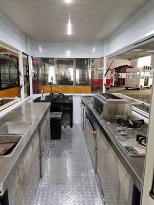 Carro de Jantar Elétrico Multifuntcional Integrado A Última Experiência de Jantar de Verão