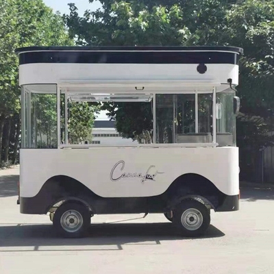 Caminhão de comida elétrico familiar com super desempenho feito de aço inoxidável 304